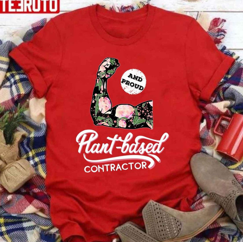 Plantbased Contractor And Proud Unisex Sweatshirt