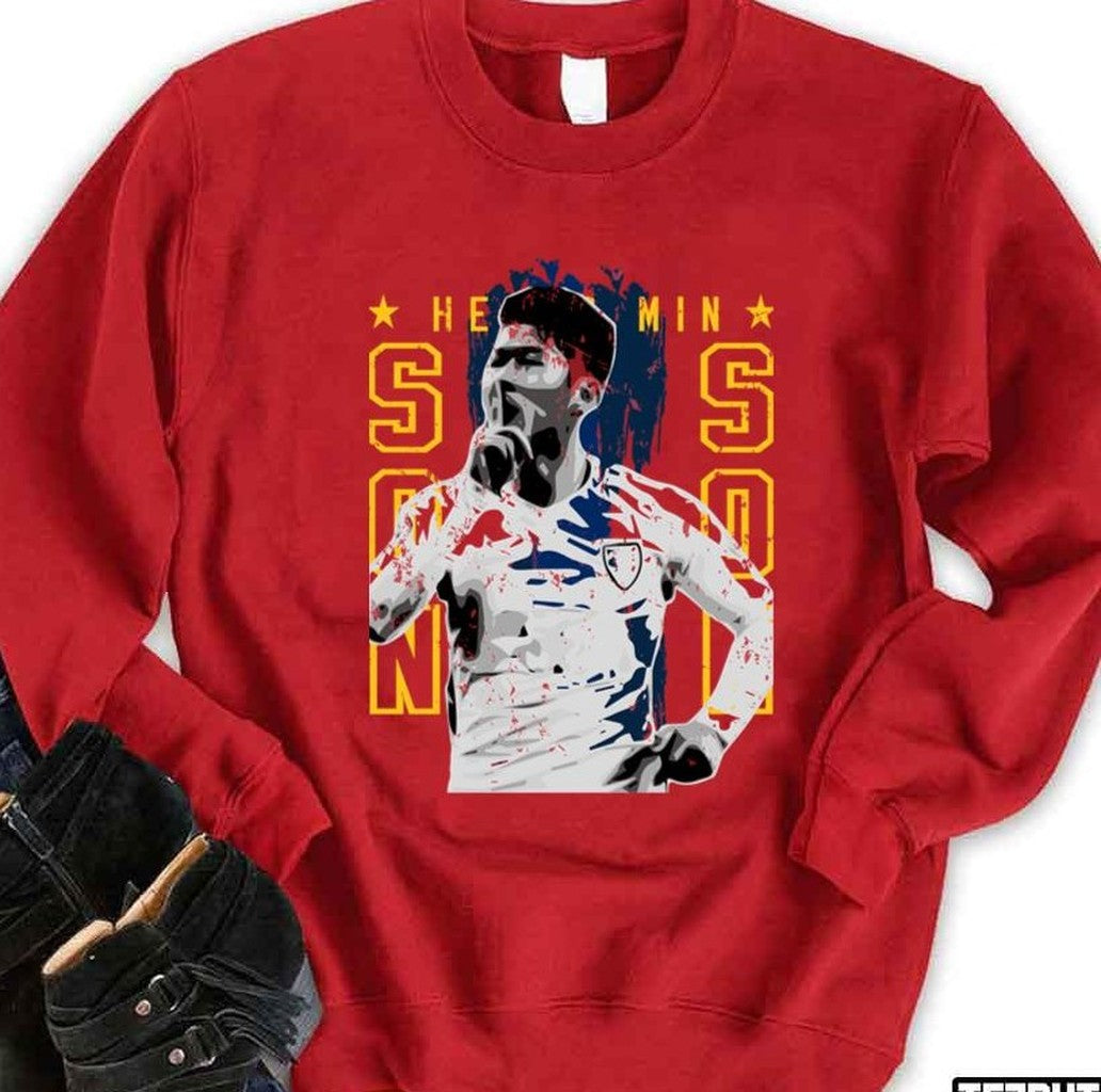 Son 7 Heung Min Son Tottenham Fc South Korea National Football Team Unisex Sweatshirt