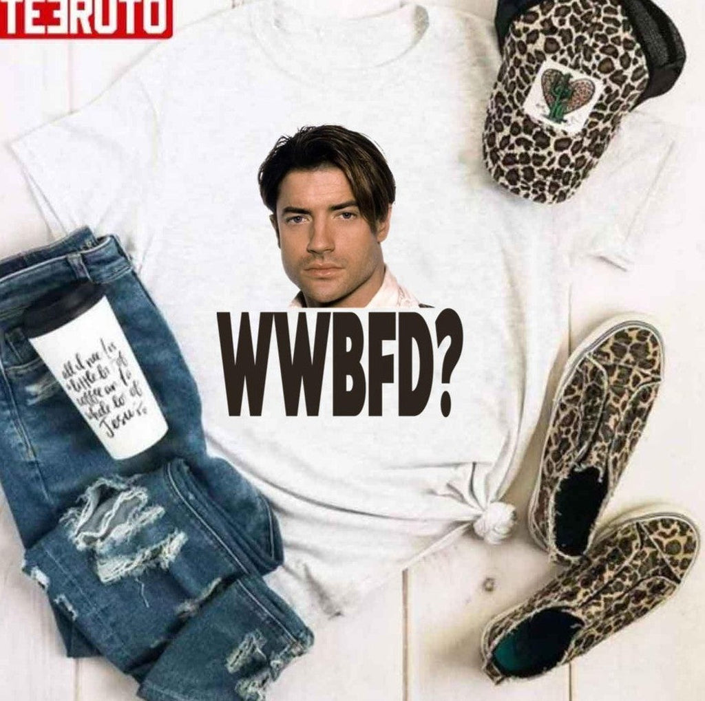 Portrait Brendan Fraser Wwbfd Unisex Hoodie