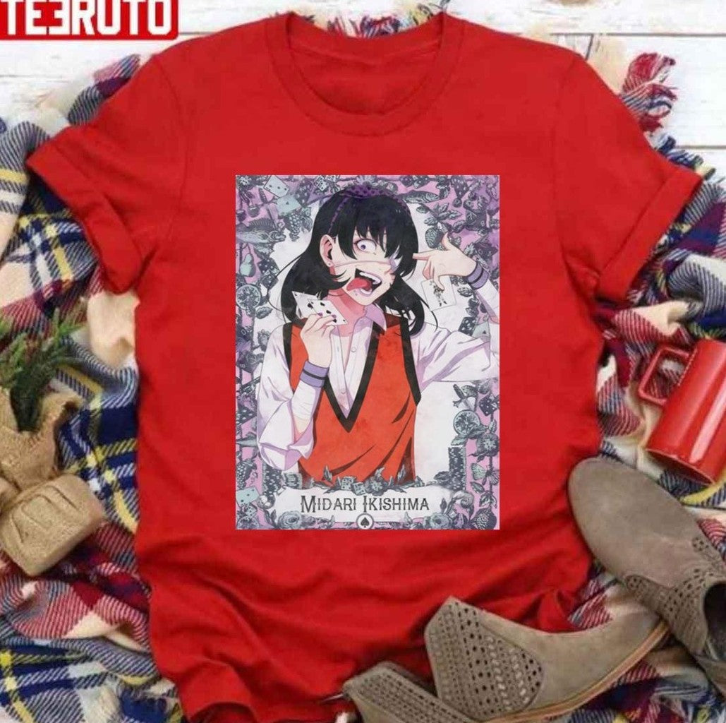 2nd Year Student Midari Ikishima Kakegurui Unisex Sweatshirt