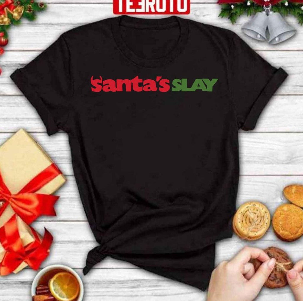 Santa's Slay Logo Movie Christmas Unisex Sweatshirt