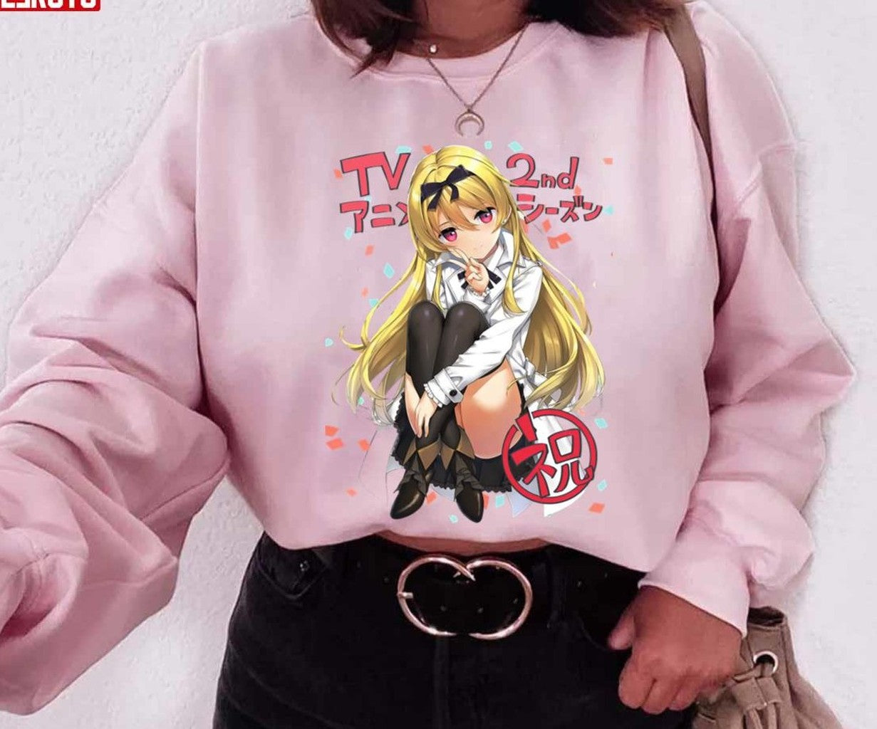 Sexy Yue Arifureta Shokugyou De Sekai Saikyou Unisex Sweatshirt