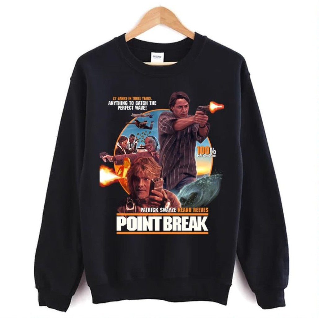 Point Break 1991 Movie Graphic Unisex Sweatshirt