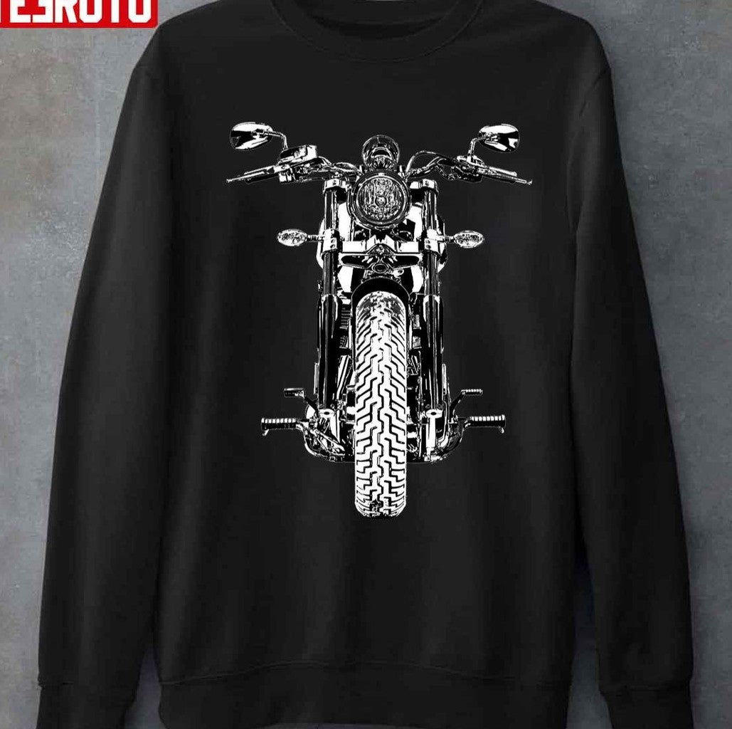 Motorcycle Graphic Design Unisex T-Shirt