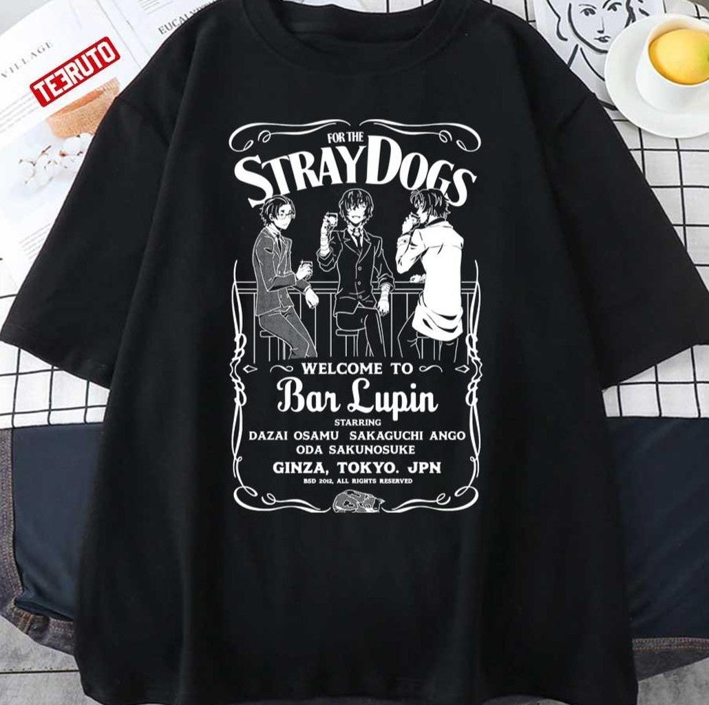 Oda Dazai And Ango Bungou Stray Dogs Unisex T-Shirt