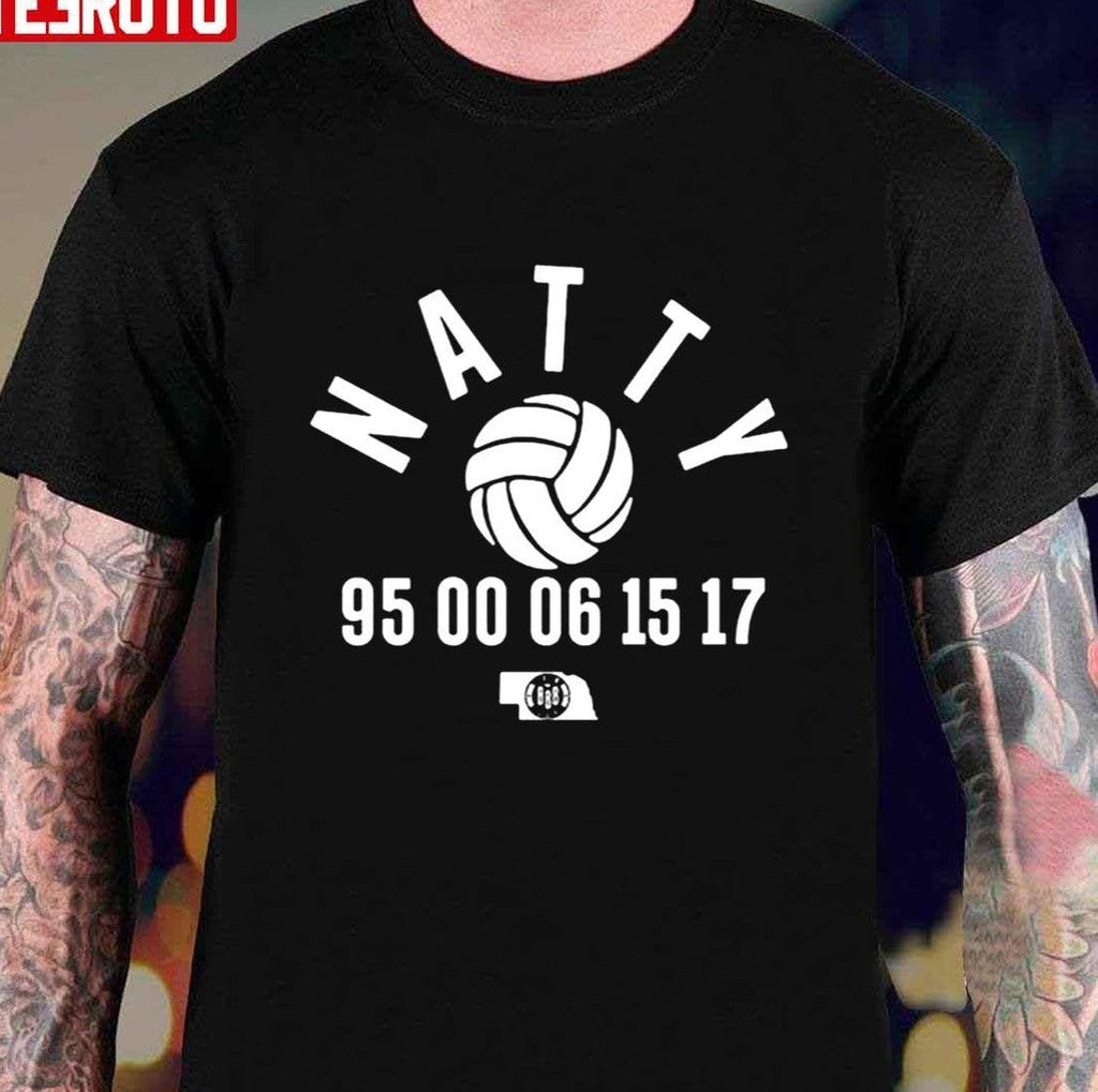 Natty Volleyball Vintage Style Unisex T-Shirt