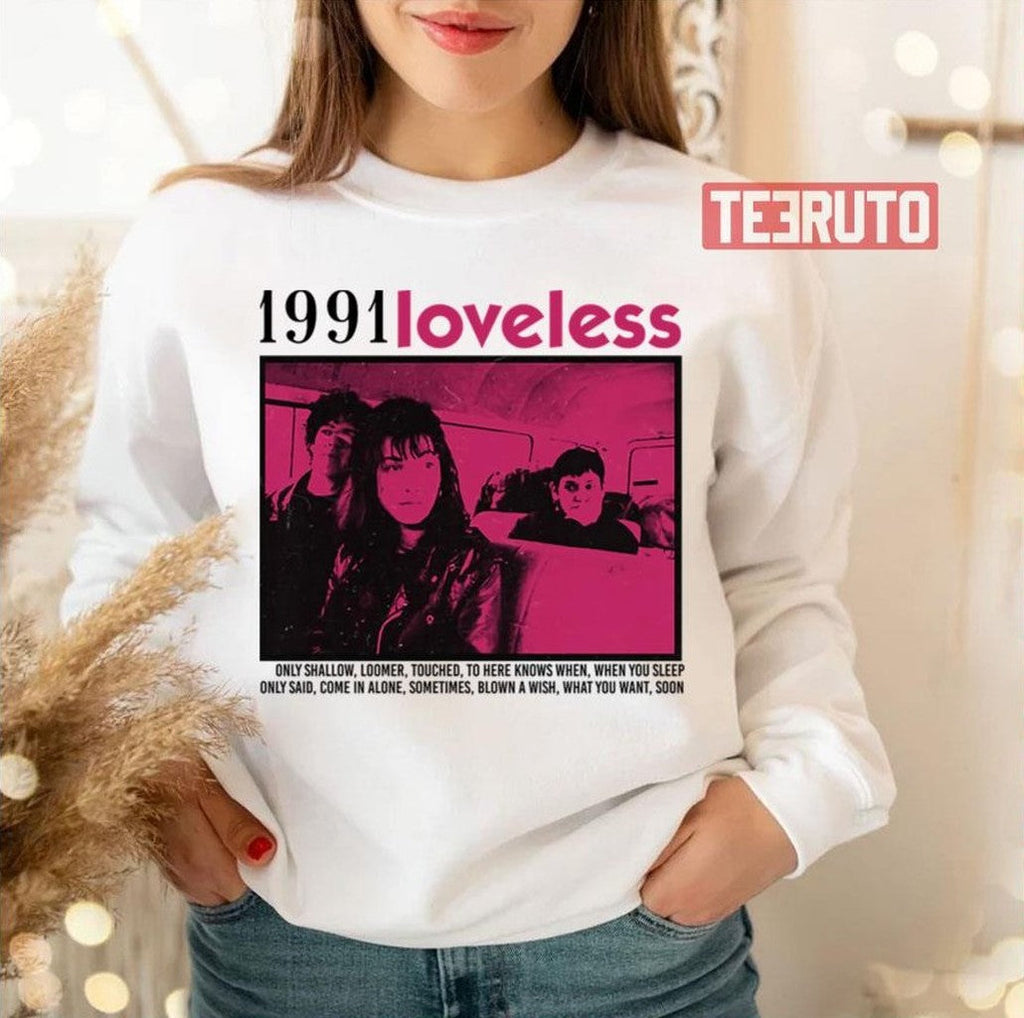 Music Singer 80s My Bloody Valentine Kevin Loveless Album 1991 Shields Rock Band Unisex Sweatshirt