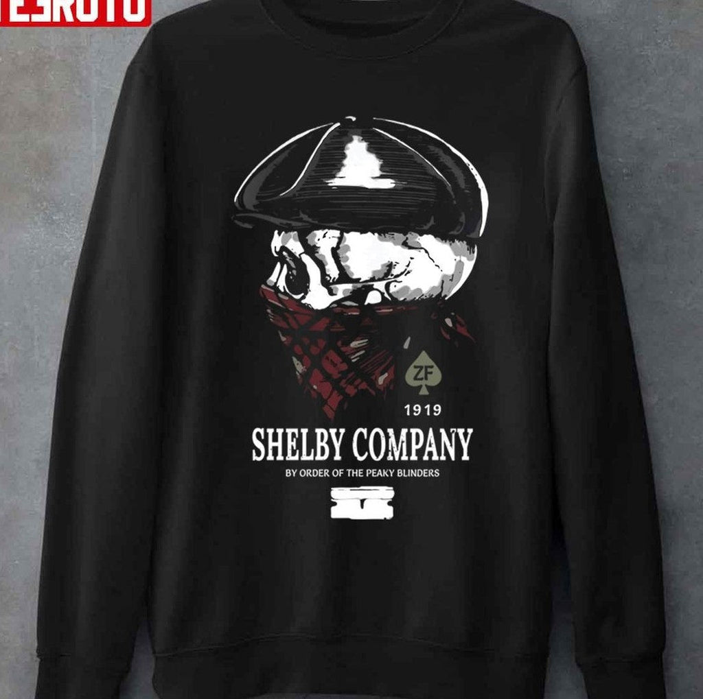 Skull Shelby Company By Order Of The Peaky Blinders Unisex Sweatshirt