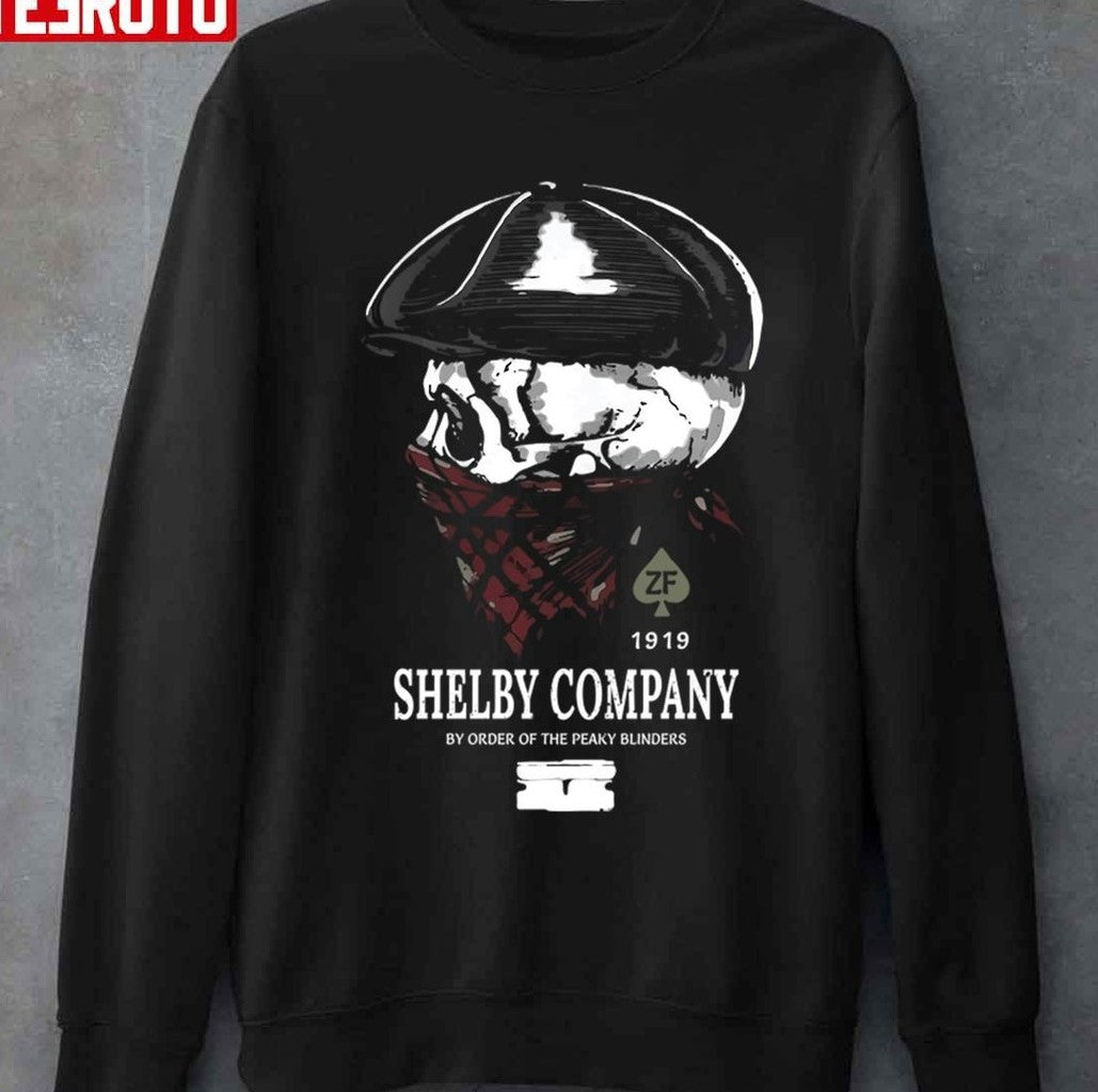 Skull Shelby Company By Order Of The Peaky Blinders Unisex Sweatshirt