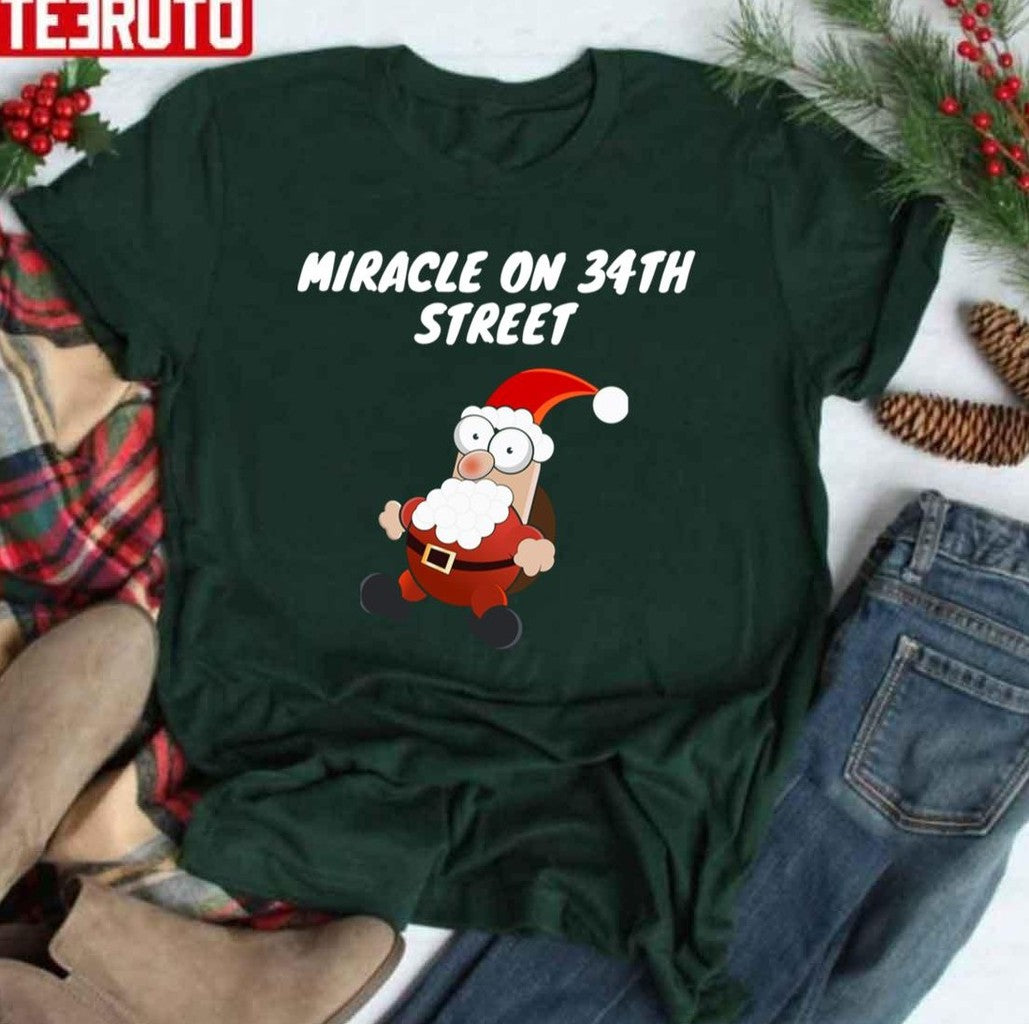 Parody Miracle On 34th Street Unisex T-shirt