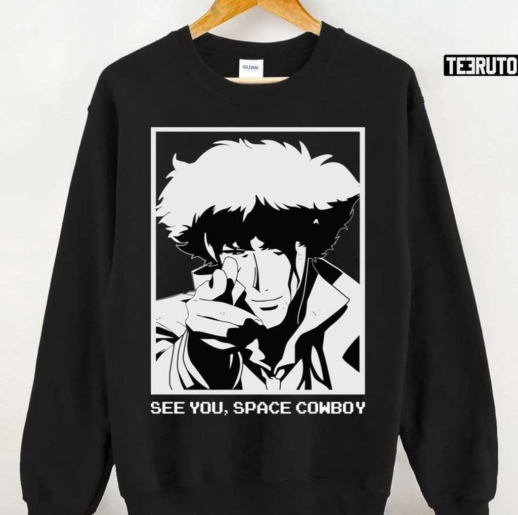 See You Space Spike Spiegel Cowboy Bebop Graphic Unisex T-Shirt