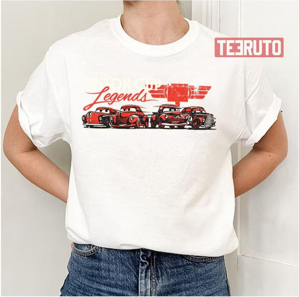 Piston Cup Legends Cars Movie Unisex T-Shirt