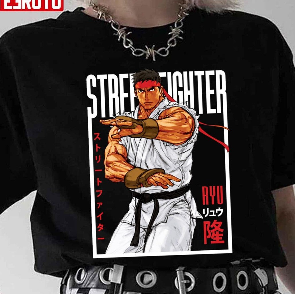 Ryu Street Fighter Unisex T-Shirt