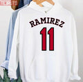Ramirez 11 Cleveland Guardians Unisex Hoodie