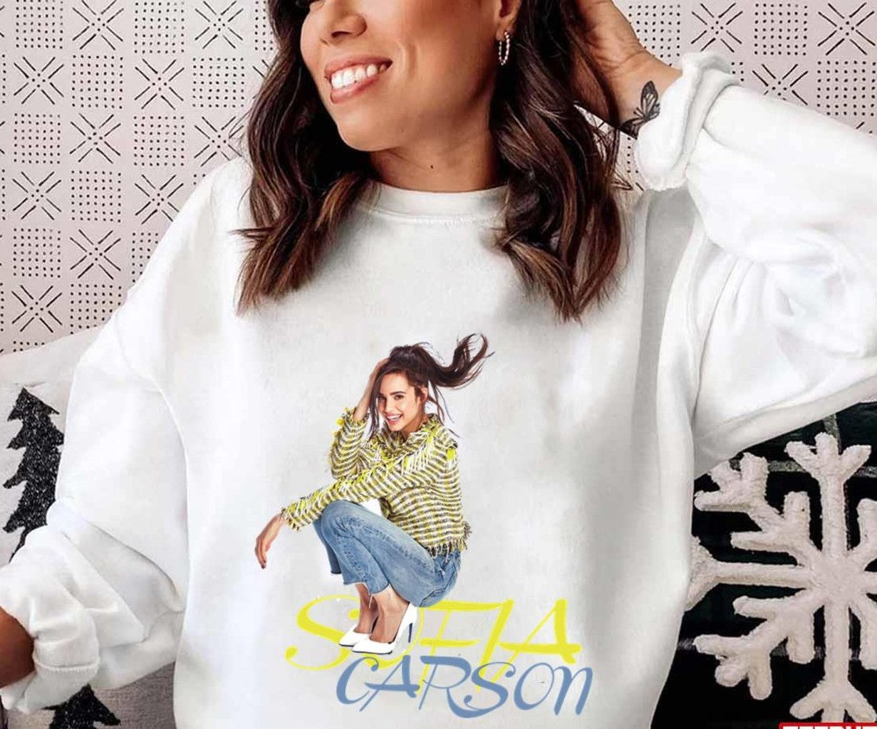 Singer Actress Sofia Carson Unisex T-Shirt