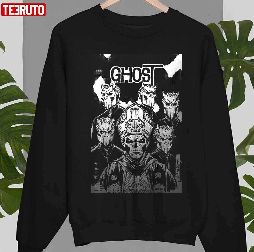 The Ghost Band Wearing Scary Masks Unisex Sweatshirt