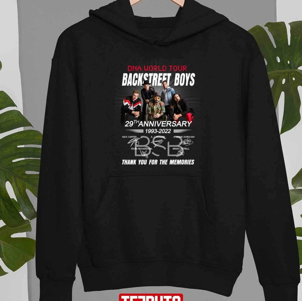 Backstreet Boys 29th Anniversary Thank You For The Memories Unisex T-Shirt