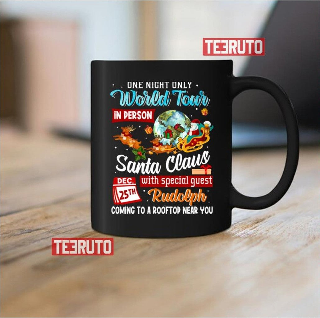 Santa World Tour On 25th Dec Awesome Unisex Sweatshirt