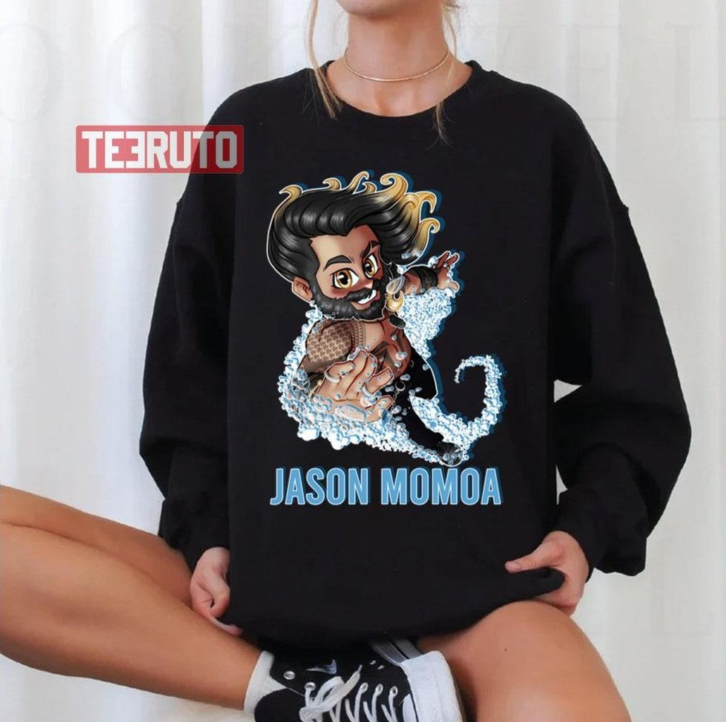 Baby Chibi Jason Momoa Aquaman Unisex T-Shirt