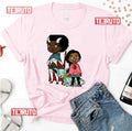 Saga Cartoon Gwendolyn Sophie And Lying Cat Unisex T-Shirt