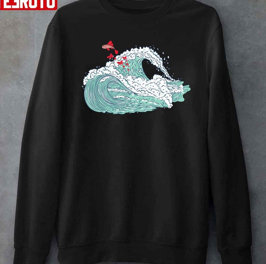 Ponyo Waves Unisex T-Shirt
