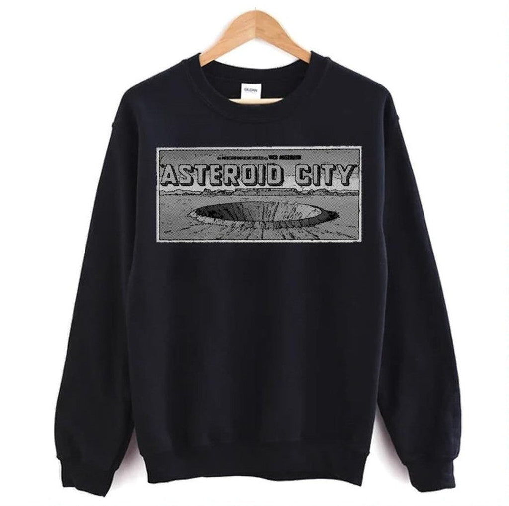 Black And White Asteroid City Unisex Hoodie