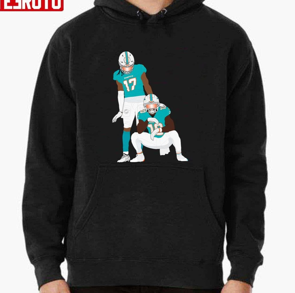 Art Of Jaylen Waddle And Tyreek Hill Unisex T-shirt