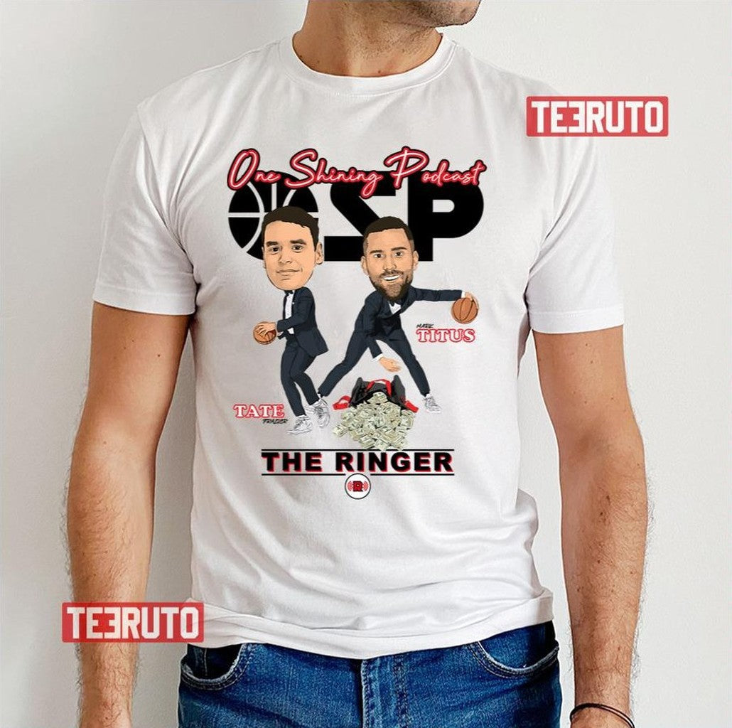 One Shining Podcast Caricature The Ringer Unisex T-Shirt