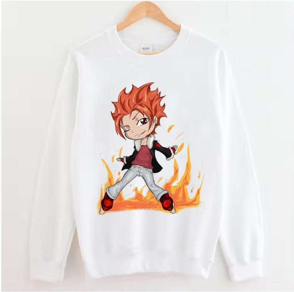 Spittin' Flames Air Gear Chibi Unisex Sweatshirt