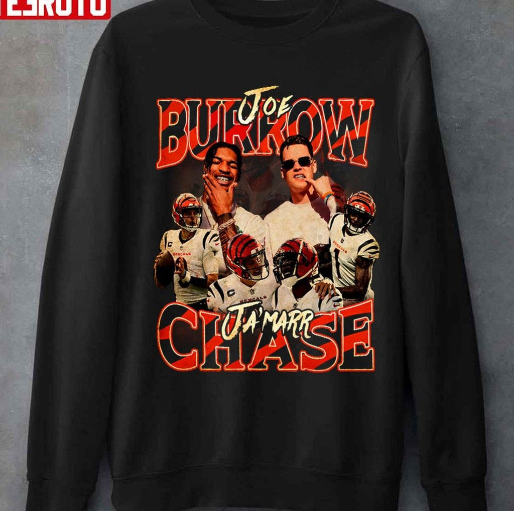 Quarterback Joe Burrow And Ja'marr Chase Unisex T-shirt