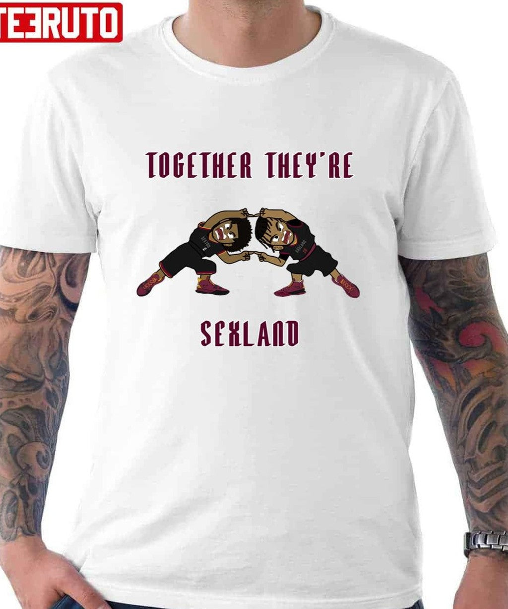 Sexland Fusion Together They're Sexland Darius Garland Unisex Hoodie