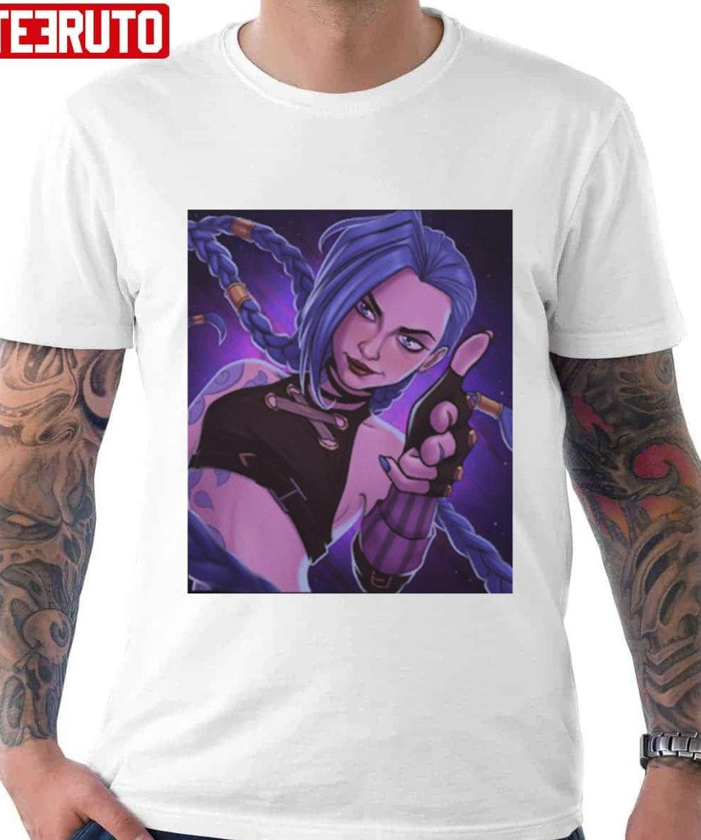 Arcane Jinx Game League Of Legends T-Shirt