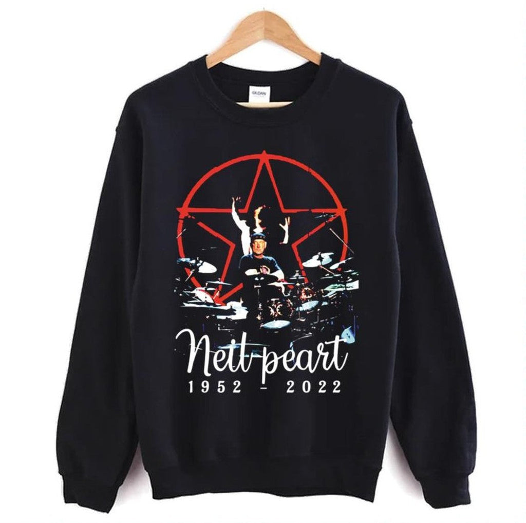 Neil Peart The Great Drummer 1952 2022 Unisex Sweatshirt