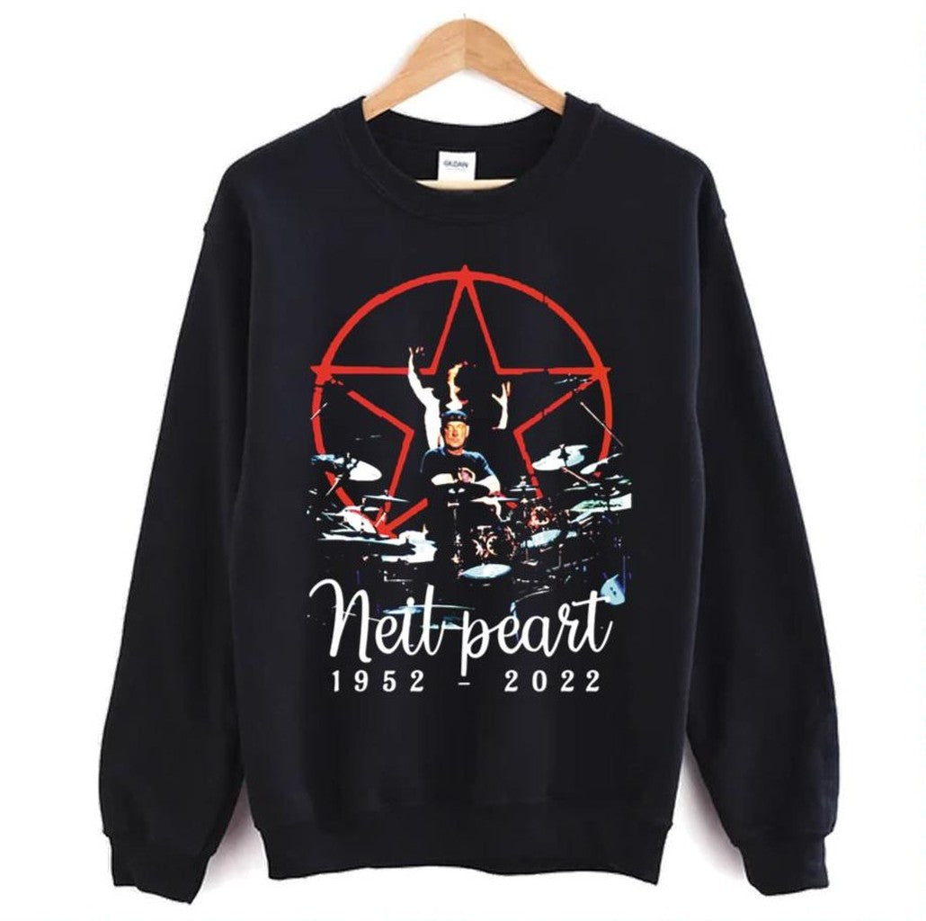 Neil Peart The Great Drummer 1952 2022 Unisex Sweatshirt