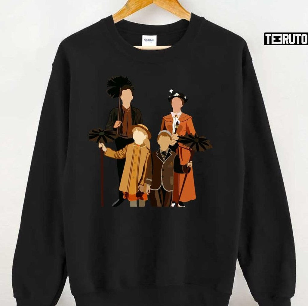 Step In Time Vintage Mary Poppins Unisex T-Shirt