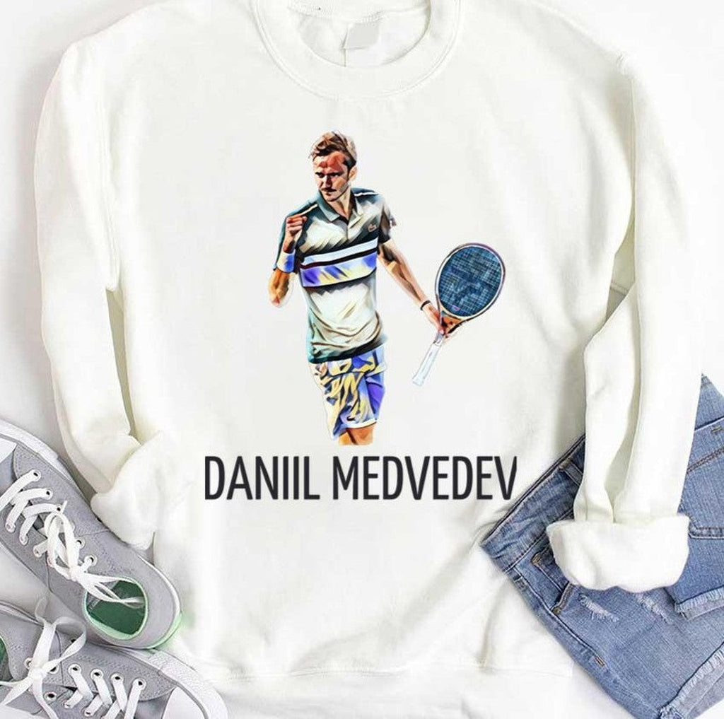 Russian Tennis Player Daniil Medvedev Unisex Hoodie