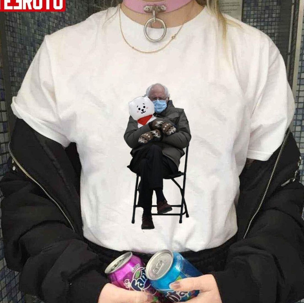 Bernie And Rj Funny Bts Jin Bt21 Rj Unisex T-shirt