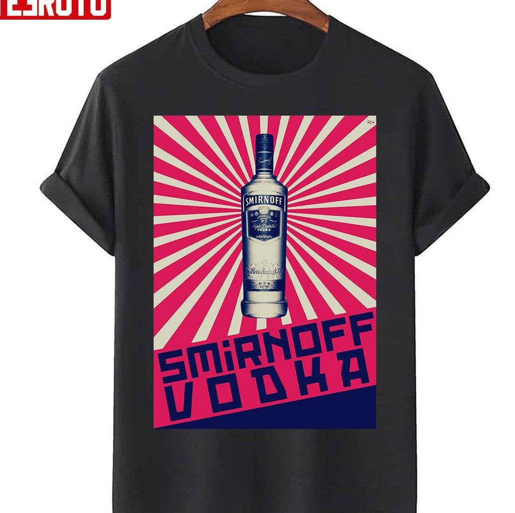 Somewhere Graphic Nemiroff Vodka Unisex T-Shirt