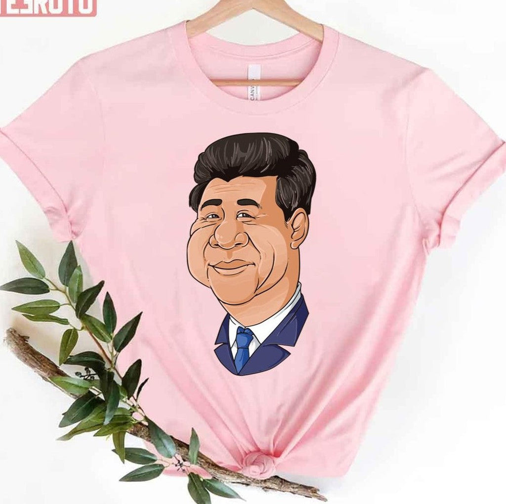Politician Xi Jinping Caricature Unisex T-Shirt