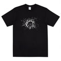 The Broken Glass Black Mirror Smiley Unisex T-Shirt
