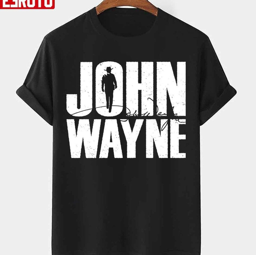 Paradise John Wayne Signed Unisex T-shirt