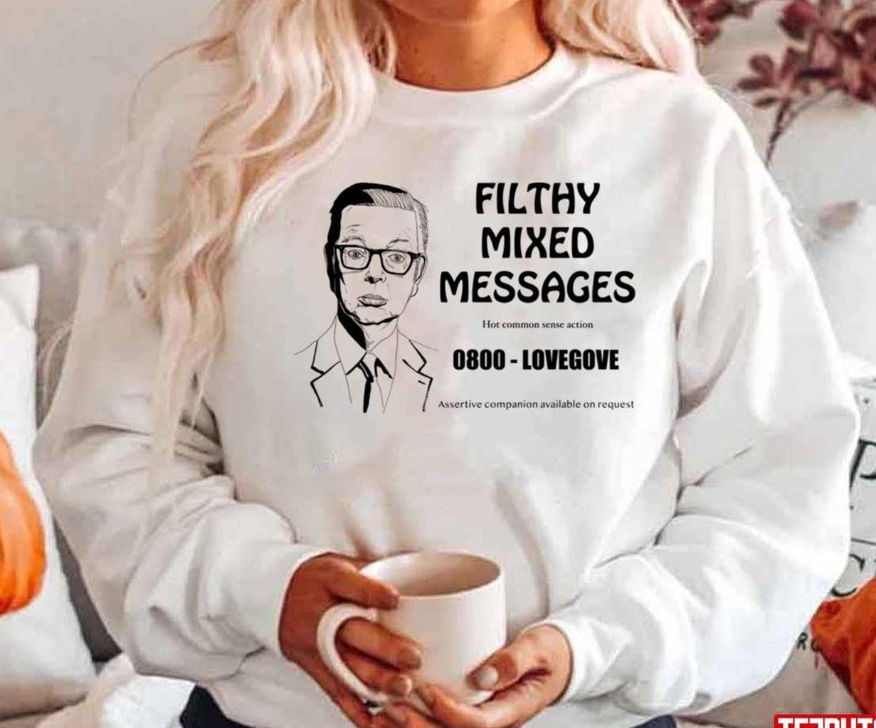 Tart Card Clear Michael Gove Unisex Hoodie
