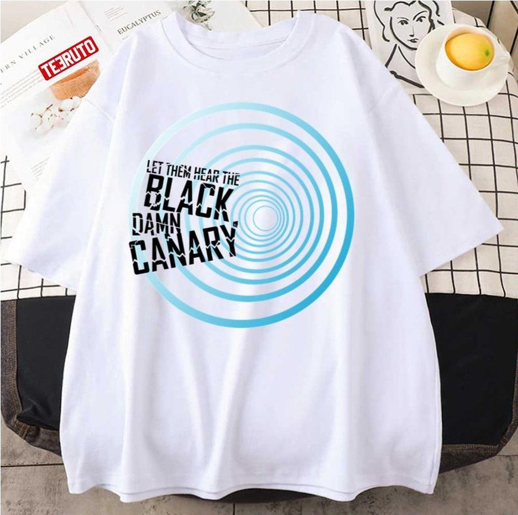 Black Canary Cry Version Dc Comic Unisex T-Shirt