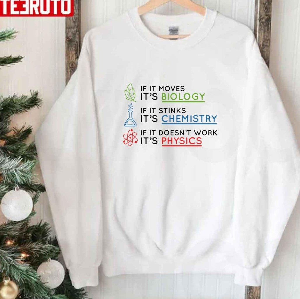 Science Christmas Unisex Sweatshirt