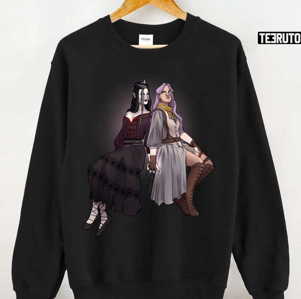 Shes Like Music Imogen And Laudna Critical Role Unisex T-shirt