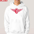 Motor City Logo Detroit Red Wings Unisex Hoodie