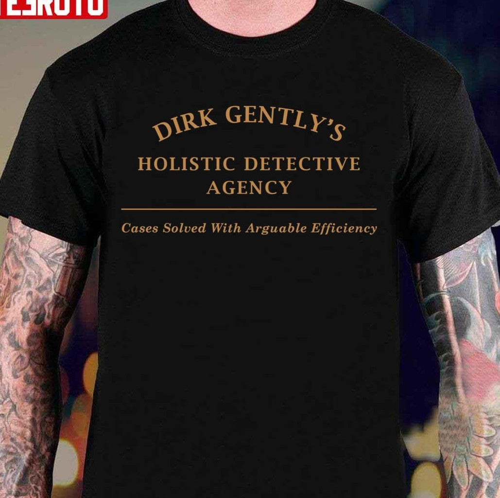 Arguable Efficiency Dirk Gently Agency Sign Unisex T-Shirt