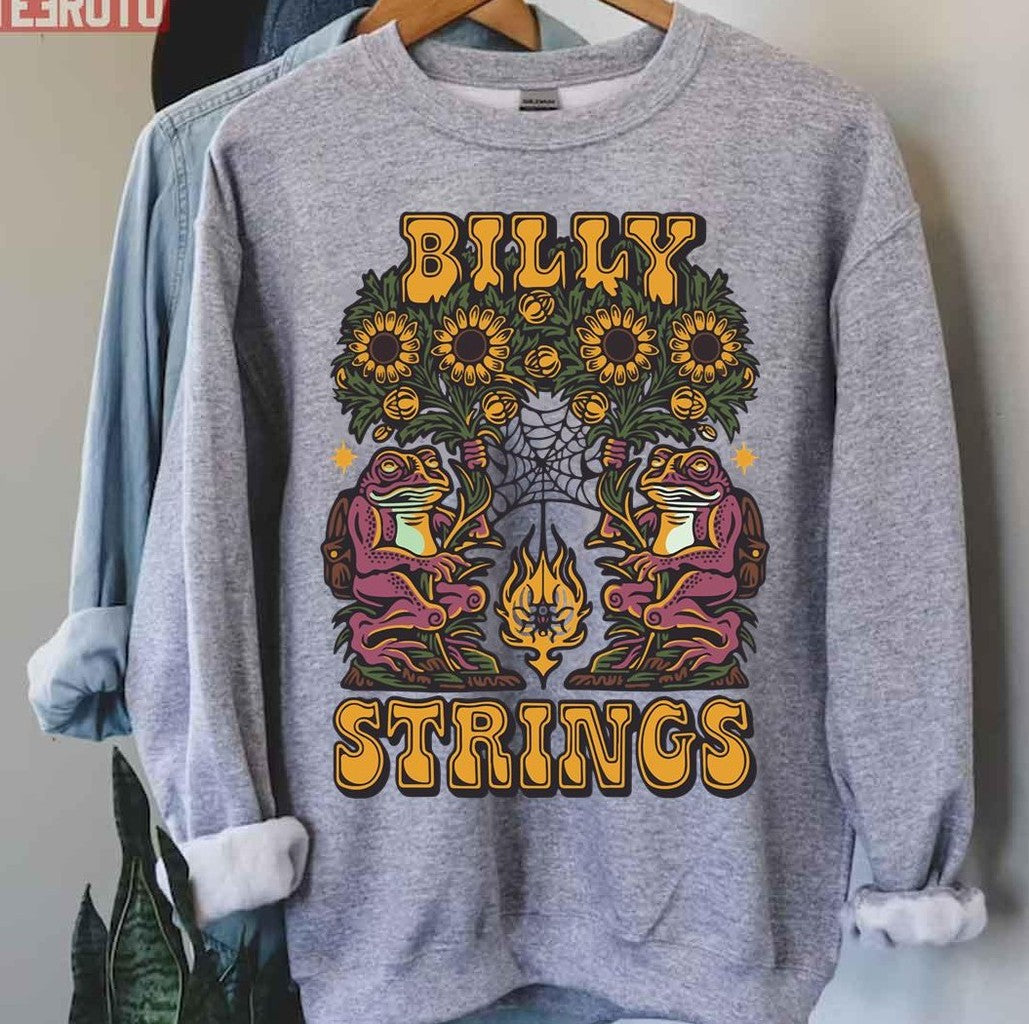 Billy Strings Fall Winter 2021 Sunflowers Toad Unisex Sweatshirt