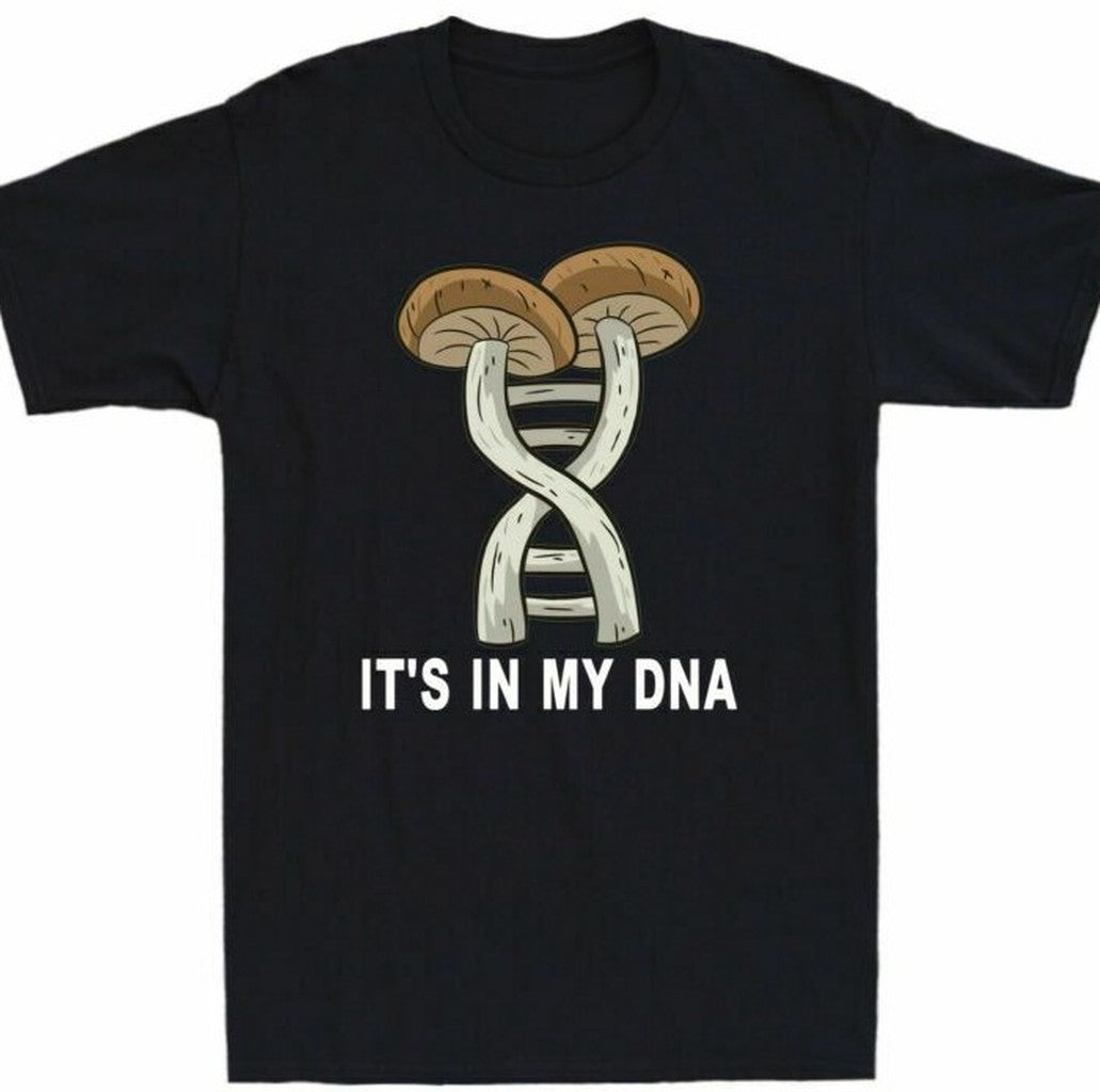 My Its Mens Funny Shroom Dna Unisex T-Shirt