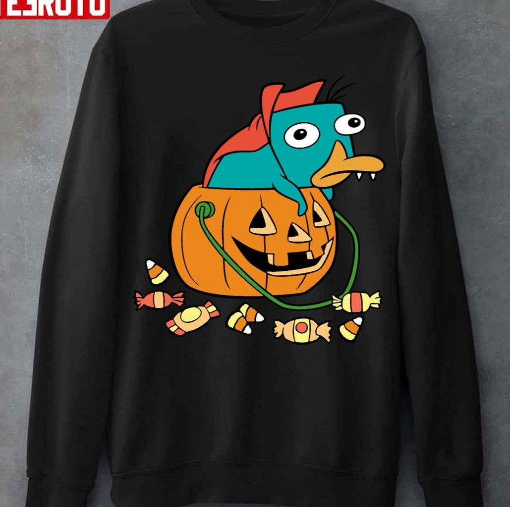Perry The Platypus Halloween Unisex T-Shirt